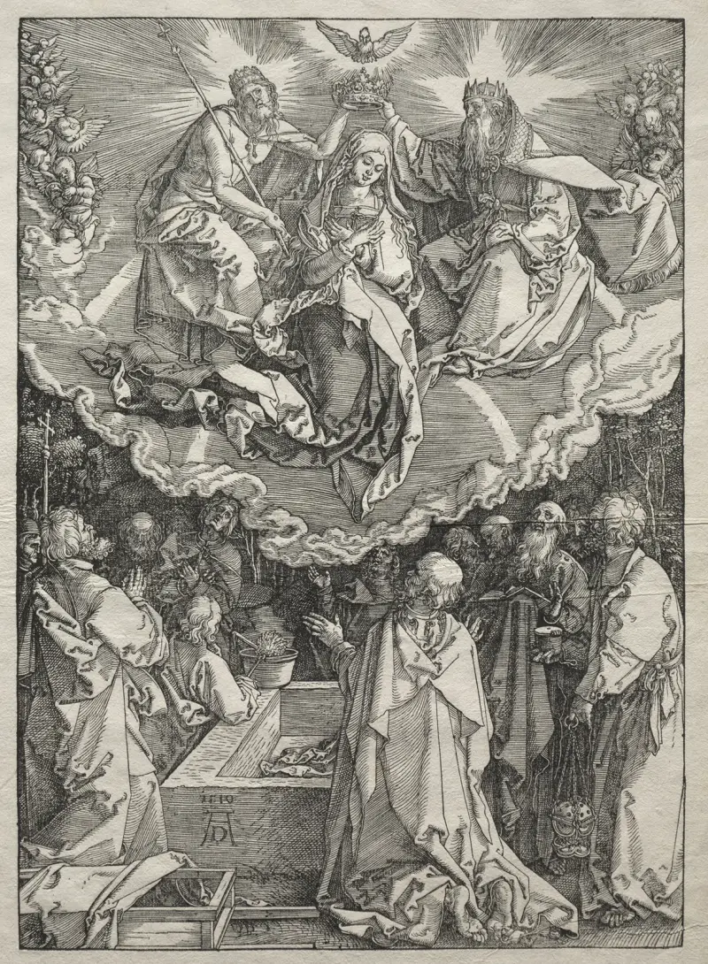 Assumption of the Virgin av Albrecht Dürer