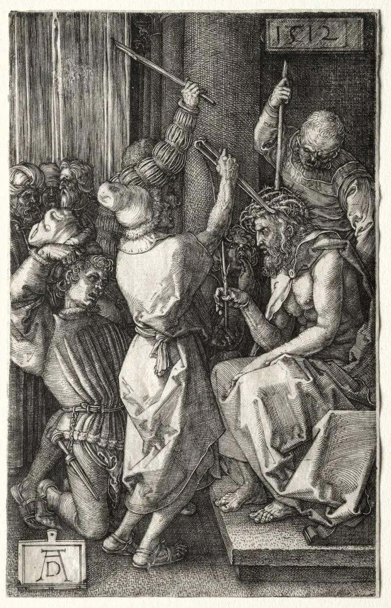 Christ Crowned with Thorns av Albrecht Dürer
