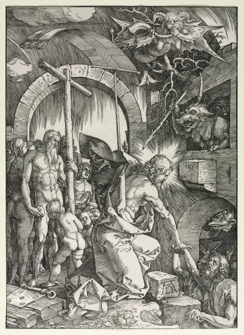 Christ Descending into Limbo av Albrecht Dürer