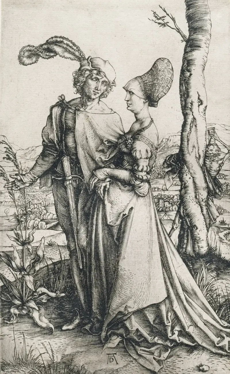 Tod und die Liebenden von Albrecht Dürer