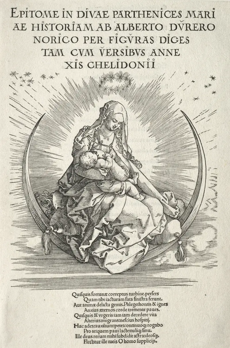 Life of the Virgin – Title Page av Albrecht Dürer