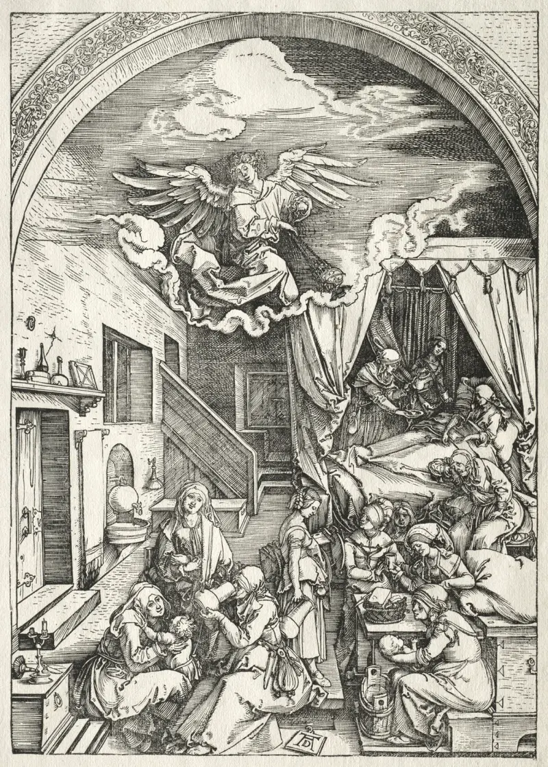 Nativity of the Virgin av Albrecht Dürer
