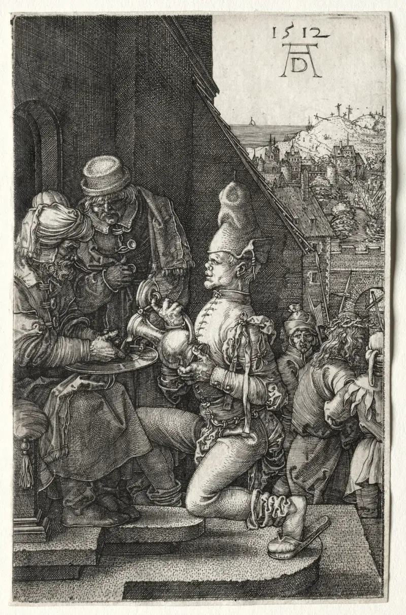 Pilate Washing His Hands av Albrecht Dürer