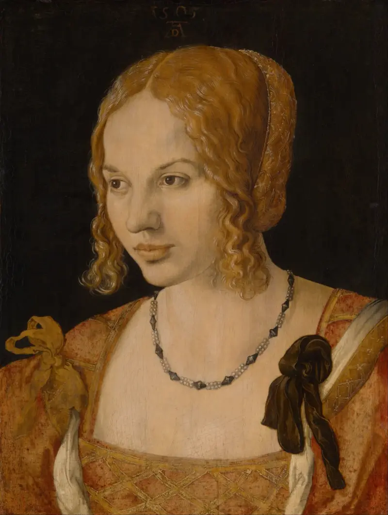 Portrait Of A Young Venetian Woman – nr 1 av Albrecht Dürer