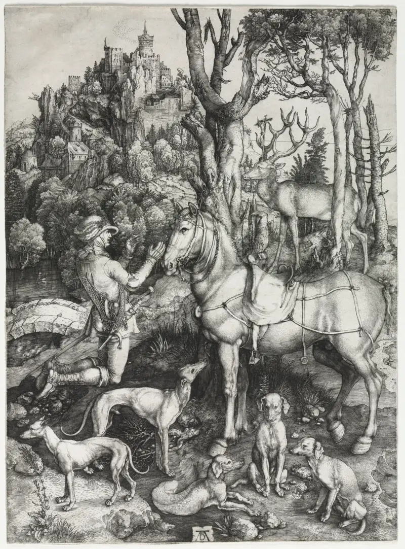 Święty Eustachy, Albrecht Dürer