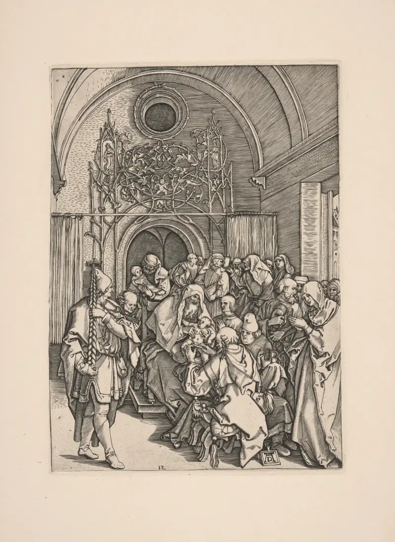The Circumcision of Christ av Albrecht Dürer