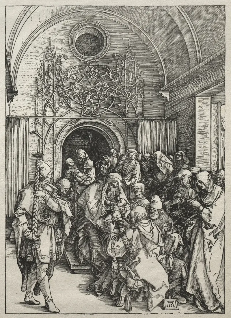 Obřízka, 1504–5, Albrecht Dürer