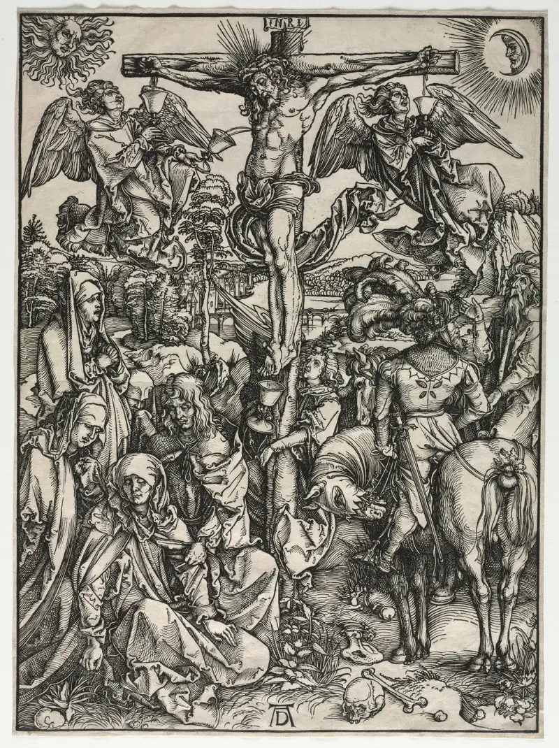Ukřižování, 1497 – Nr. 1, Albrecht Dürer