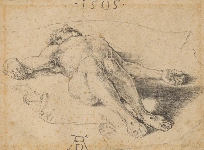 Martwy Chrystus, Albrecht Dürer