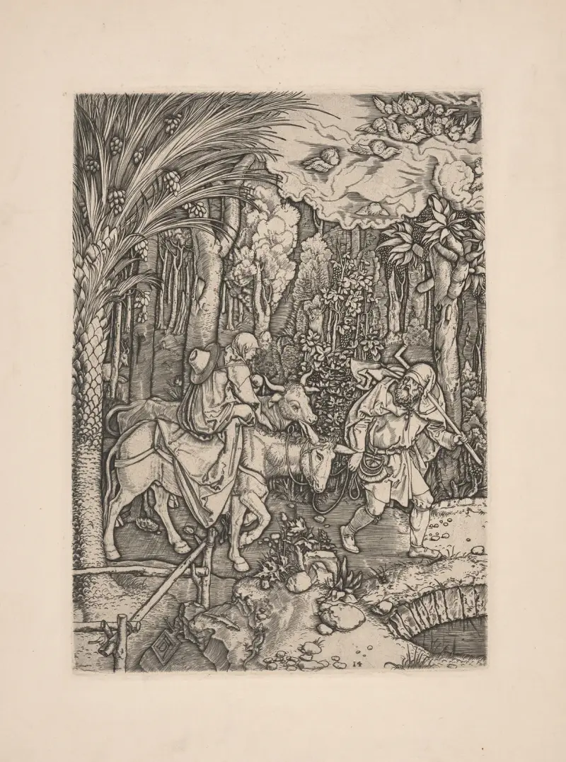 Útěk do Egypta, Albrecht Dürer