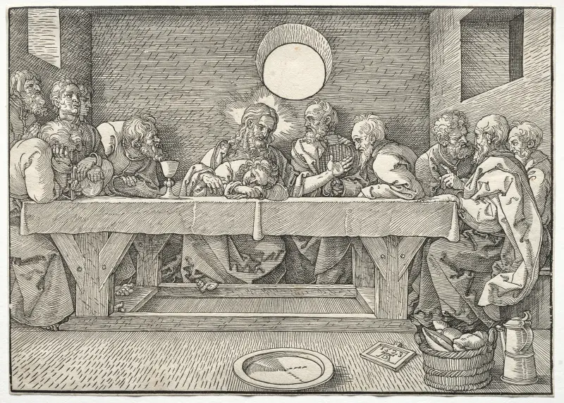 Ostatnia Wieczerza, 1523, Albrecht Dürer