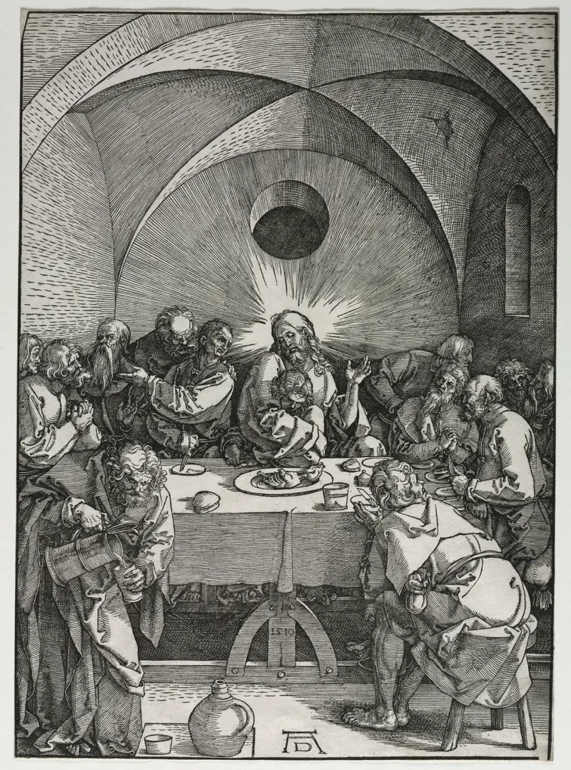 Das Abendmahl, 1510 von Albrecht Dürer