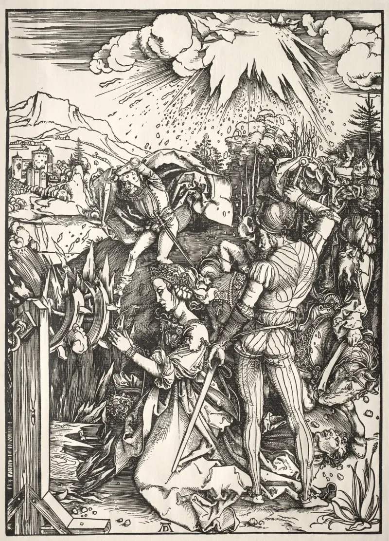 The Martyrdom of St. Catherine av Albrecht Dürer