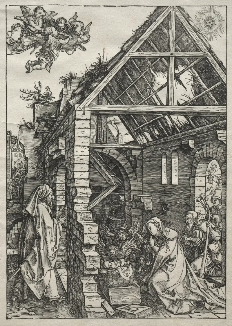 Die Geburt Christi, 1504 – Nr. 2 von Albrecht Dürer