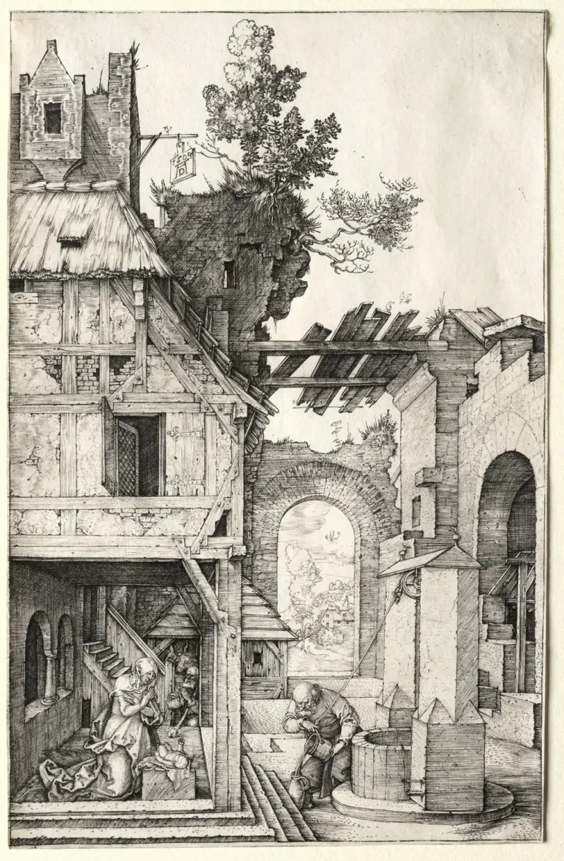 Narození Krista, 1504 – Nr. 1, Albrecht Dürer