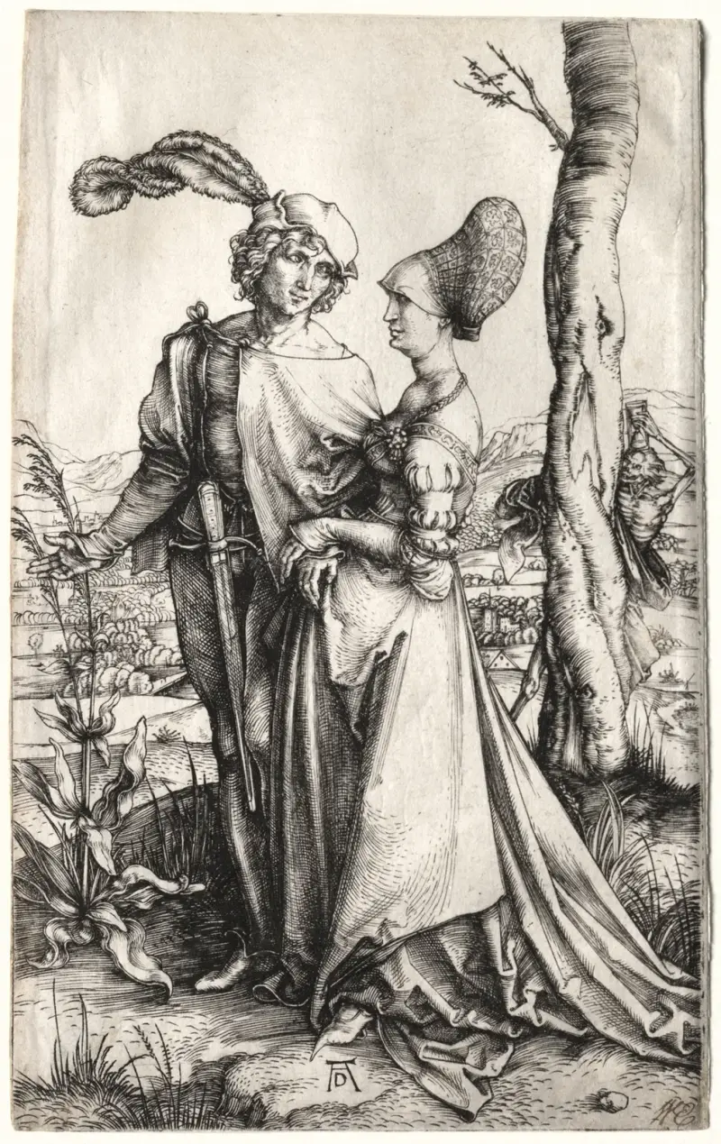 Die Promenade von Albrecht Dürer