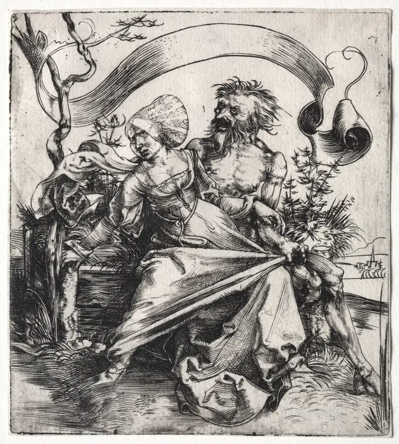 Gwałciciel, Albrecht Dürer