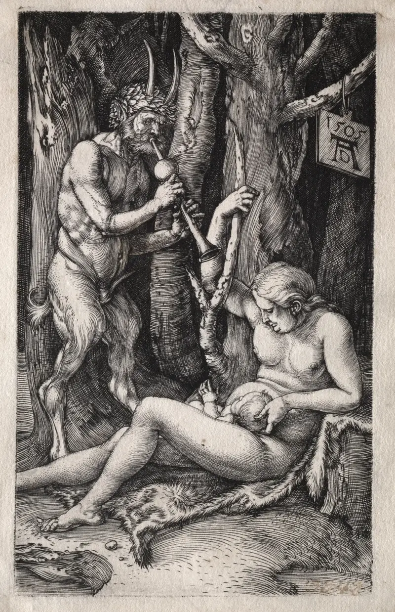 The Satyr Family av Albrecht Dürer