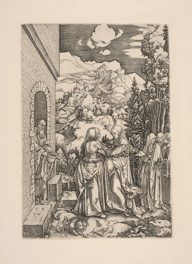 Navštívení, Albrecht Dürer