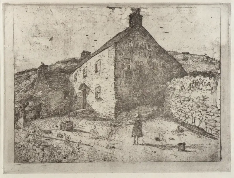 Fiskarstuga – Isle of Man av Julian Alden Weir