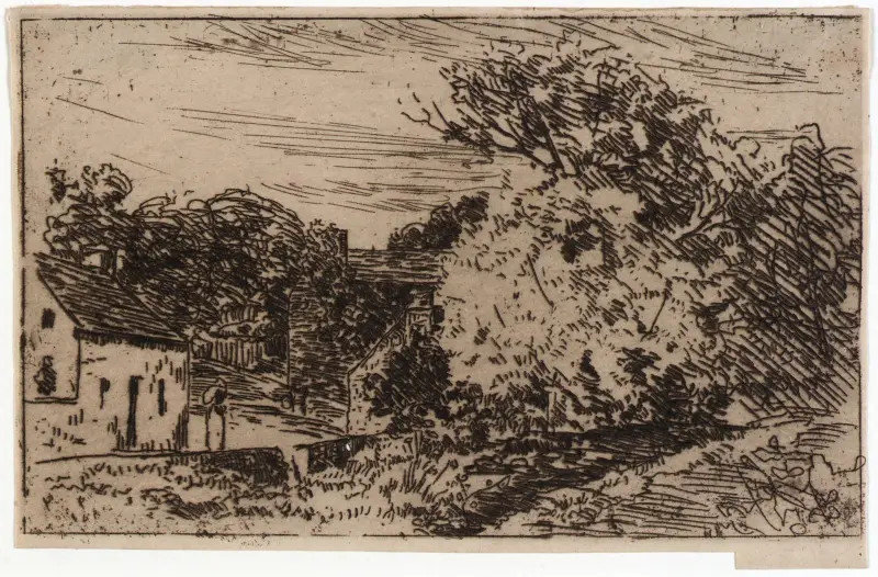 Glebe Farm–Isle of Man av Julian Alden Weir