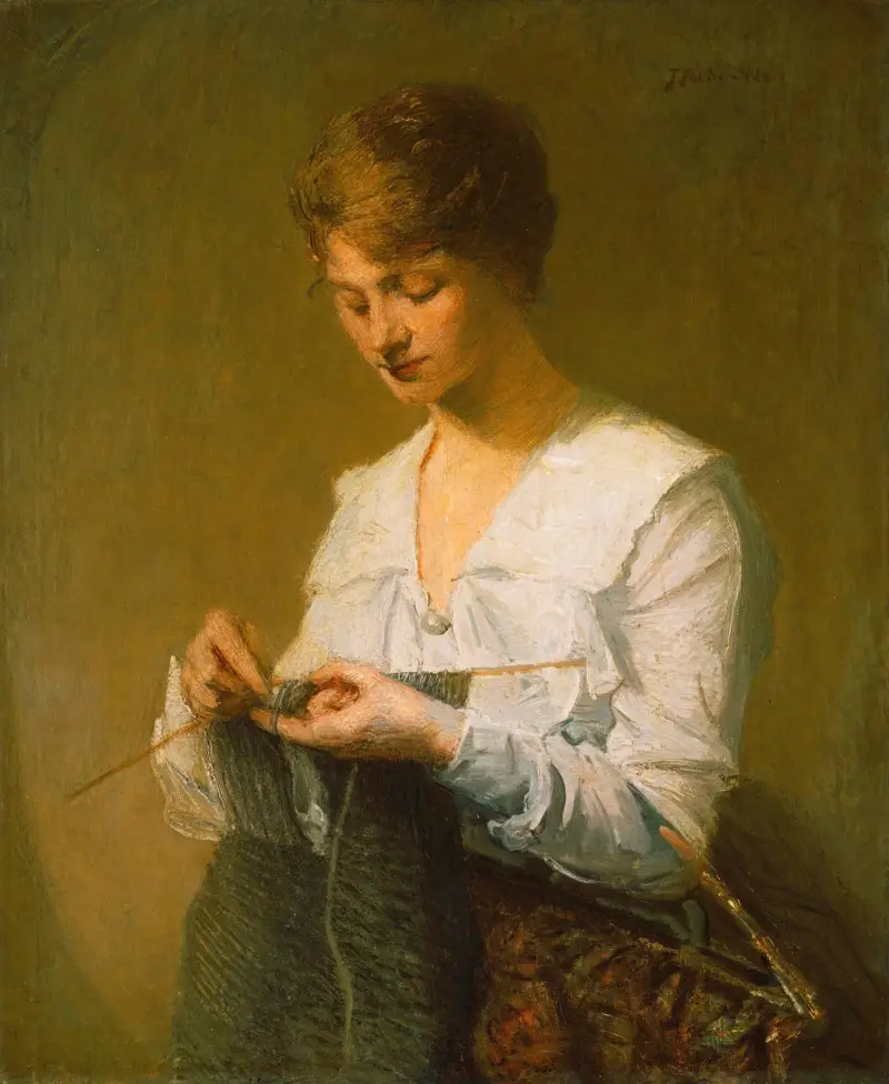 Stricken für Soldaten von Julian Alden Weir