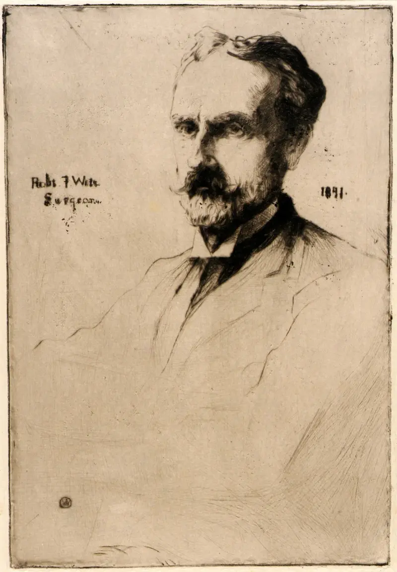 Porträtt av Dr. Robert F. Weir 3 av Julian Alden Weir