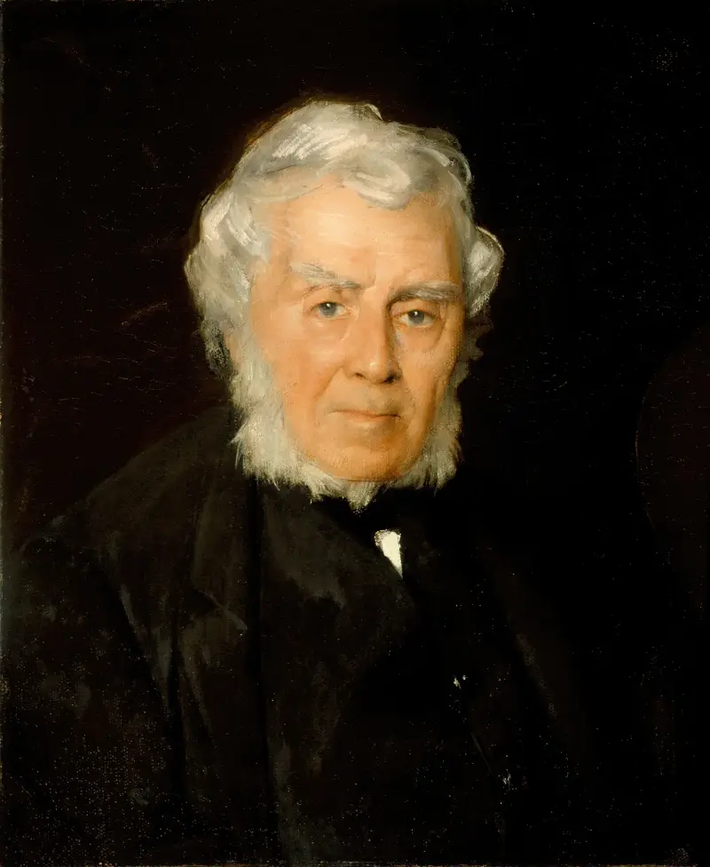 Portrait of Robert Walter Weir av Julian Alden Weir