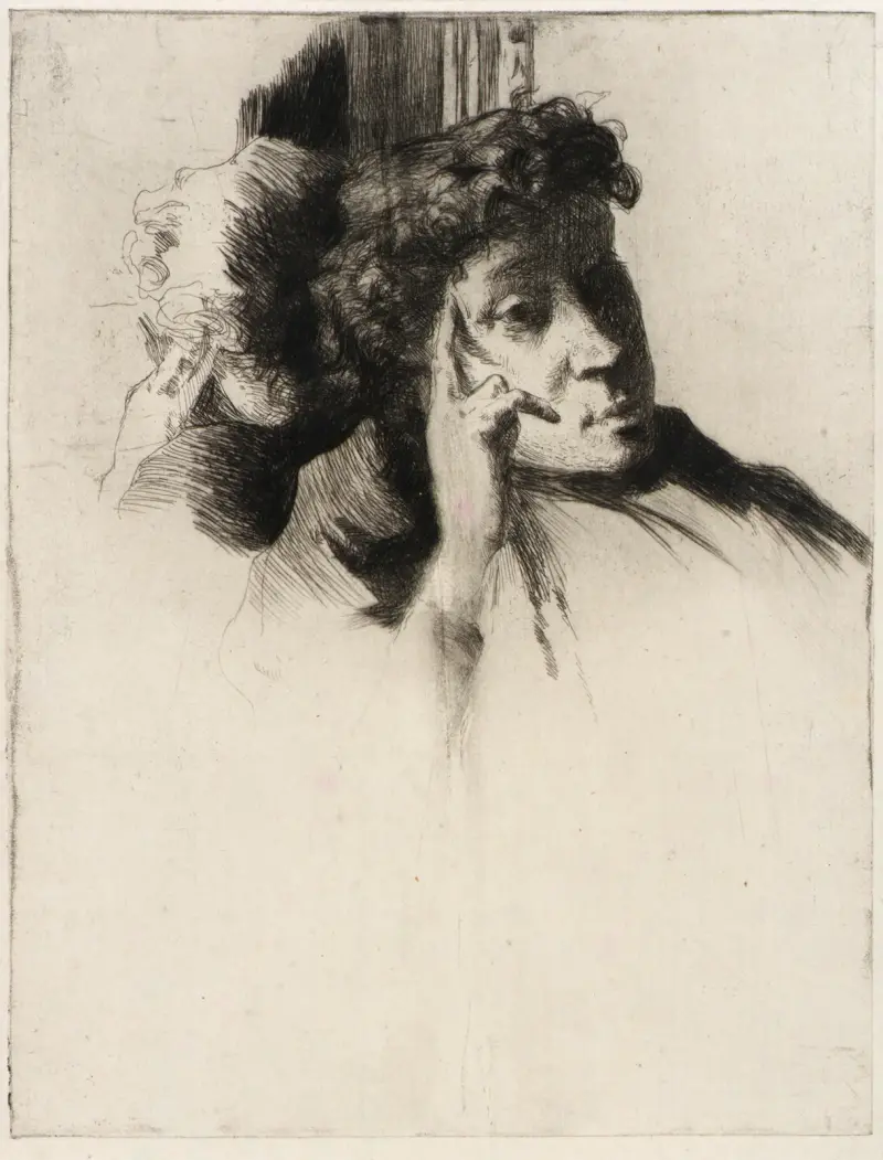 Reflektioner nr 2 av Julian Alden Weir