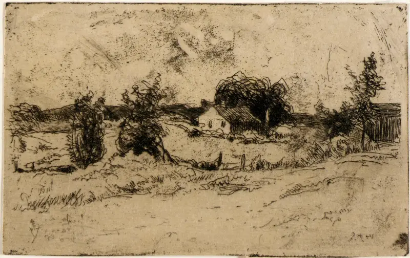 Gården av Julian Alden Weir