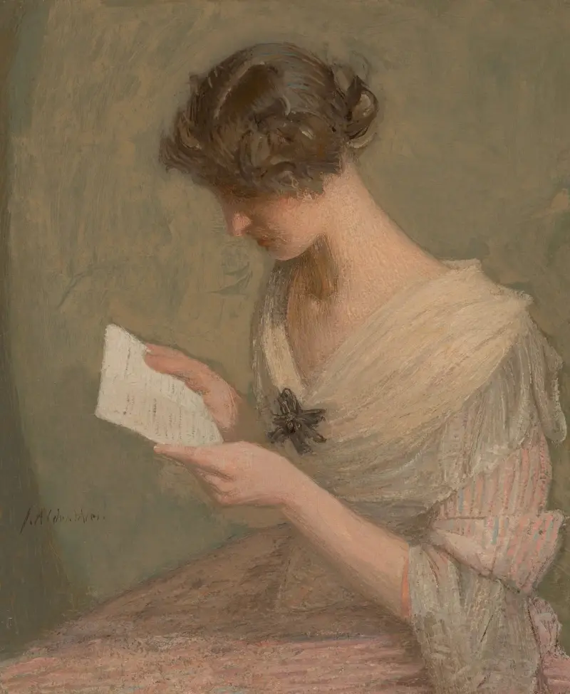 Brevläsningen av Julian Alden Weir