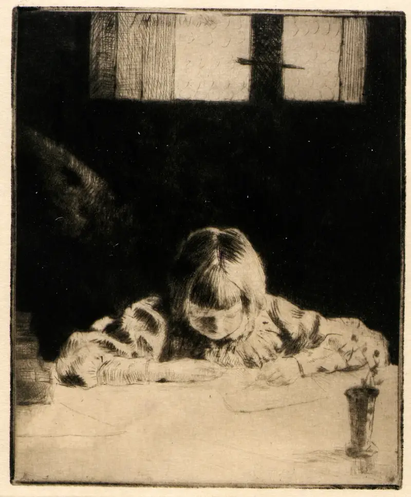 Den lilla eleven av Julian Alden Weir