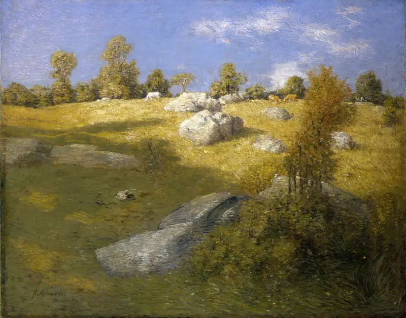 Upland Pasture av Julian Alden Weir
