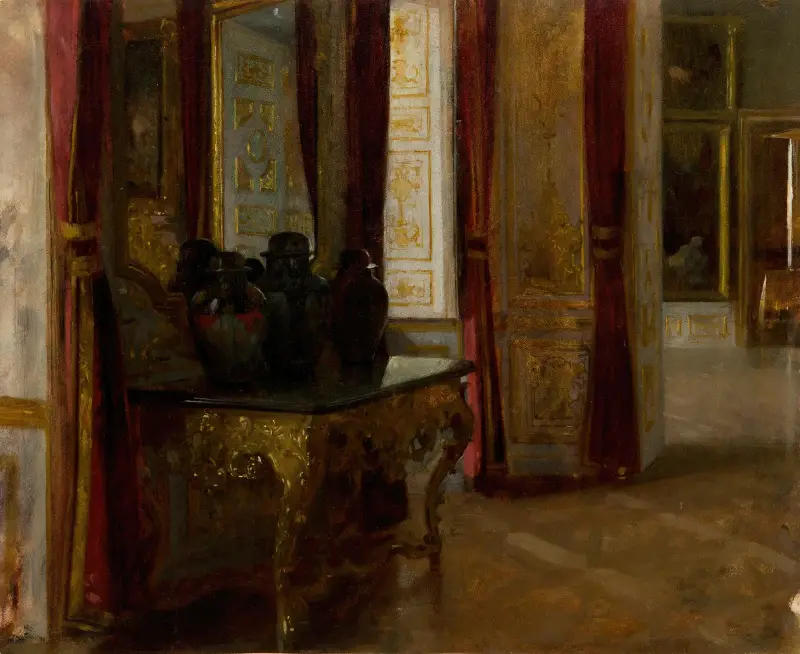 Interieur von Aleksander Gierymski