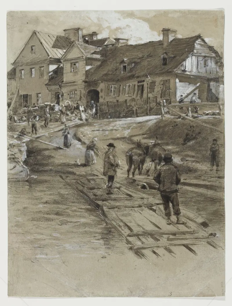 On the Vistula av Aleksander Gierymski