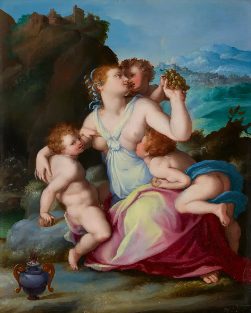 Charita, Alessandro Allori