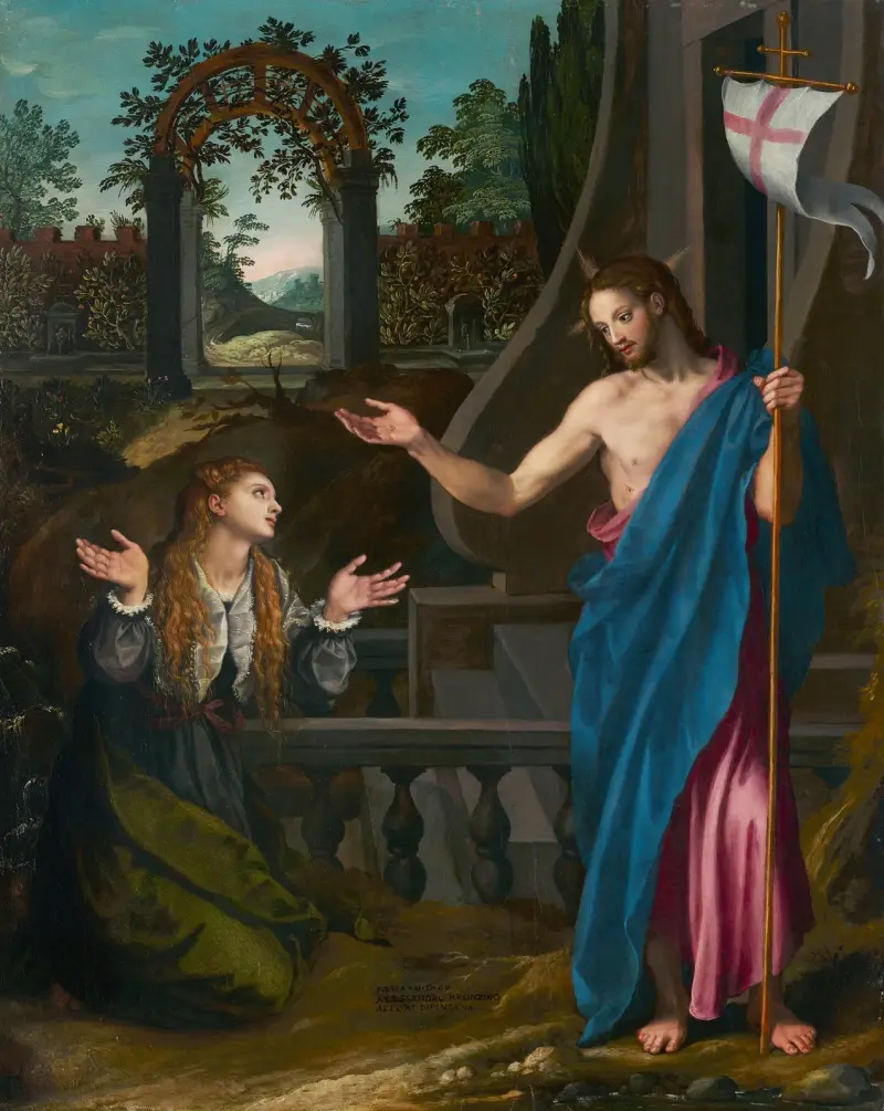 Noli me tangere av Alessandro Allori