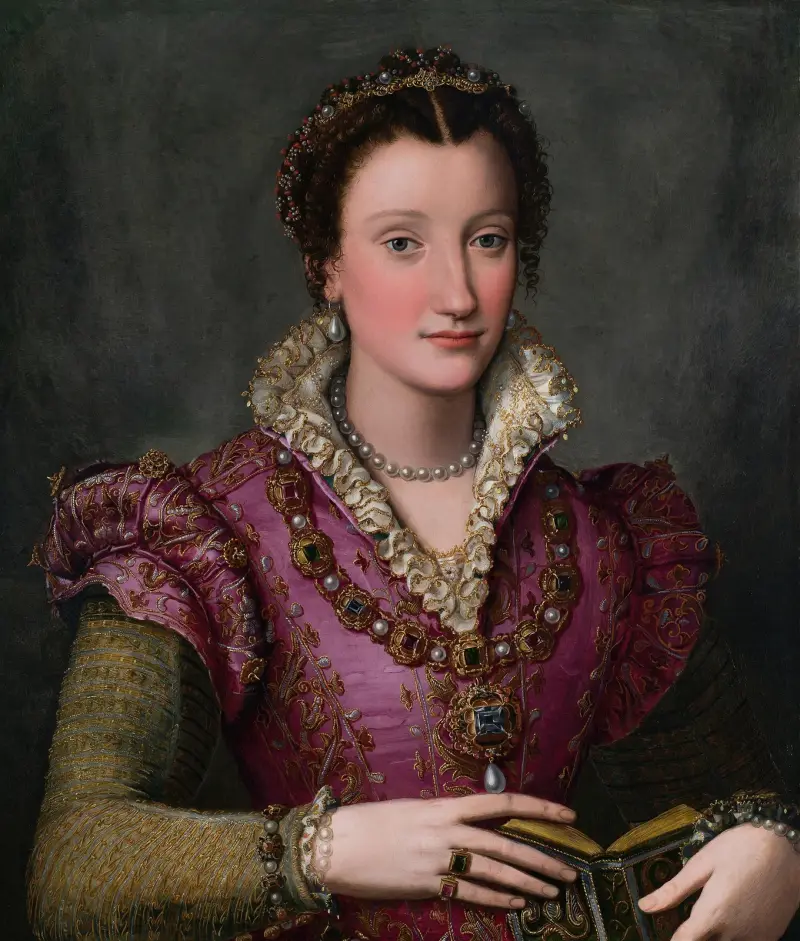 Portrait of a Lady – nr 1 av Alessandro Allori