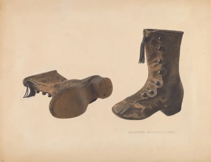 Kinderschuh von Alexander Anderson