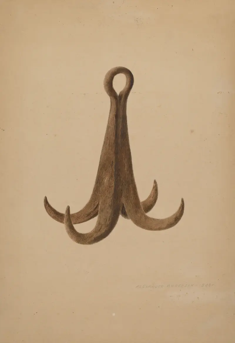 Enterhaken von Alexander Anderson