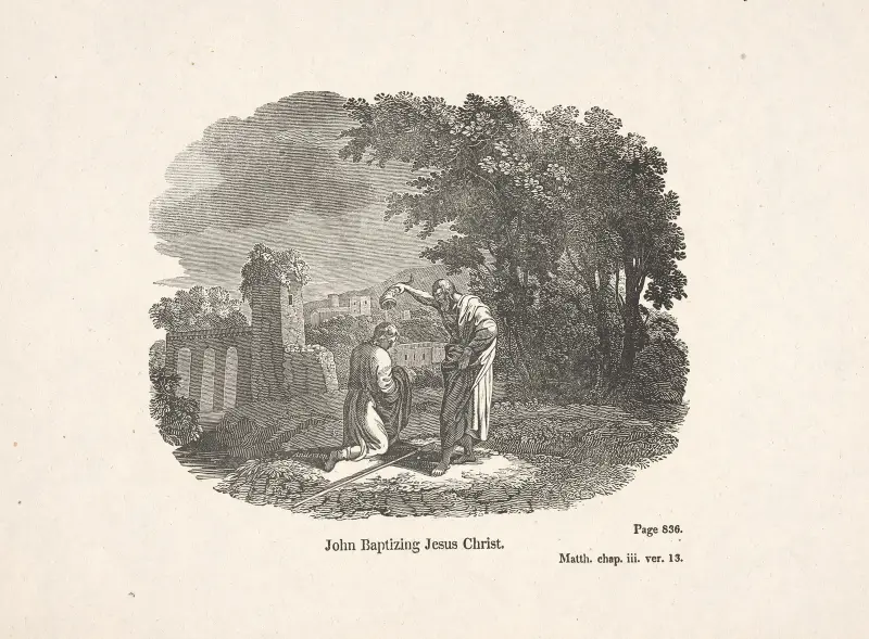 Jan Křtí Ježíše Krista, Alexander Anderson
