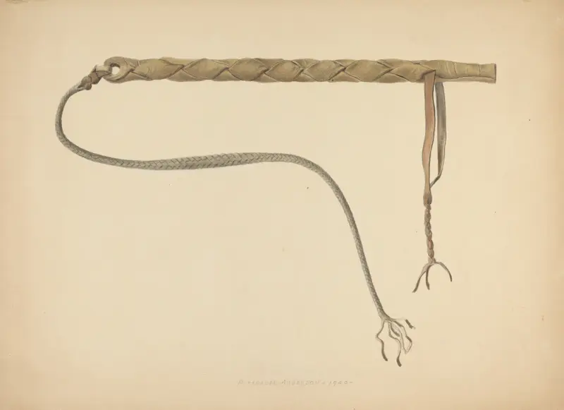 Rawhide Herder’s Whip av Alexander Anderson