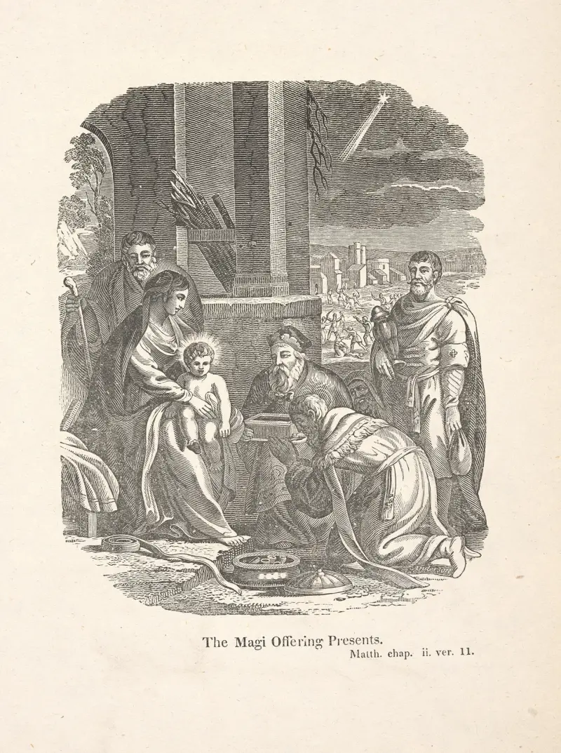 The magi offering presents von Alexander Anderson