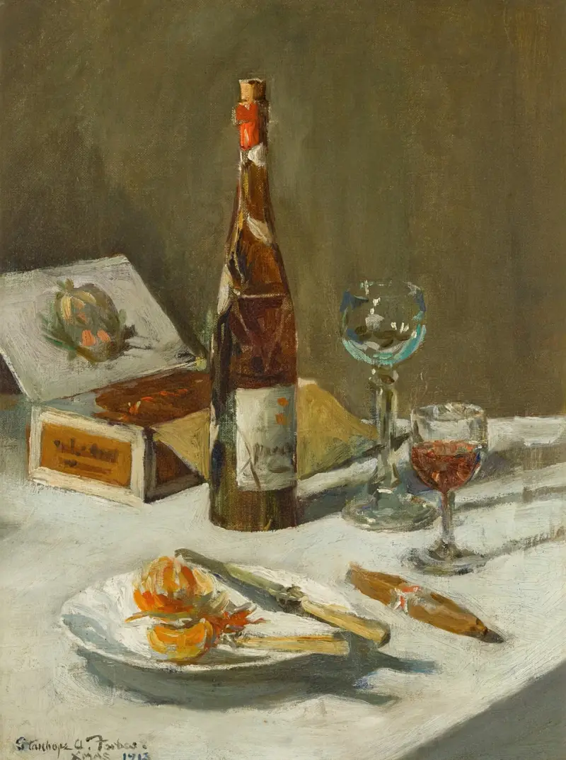 Vánoční hostina, Stanhope Alexander Forbes