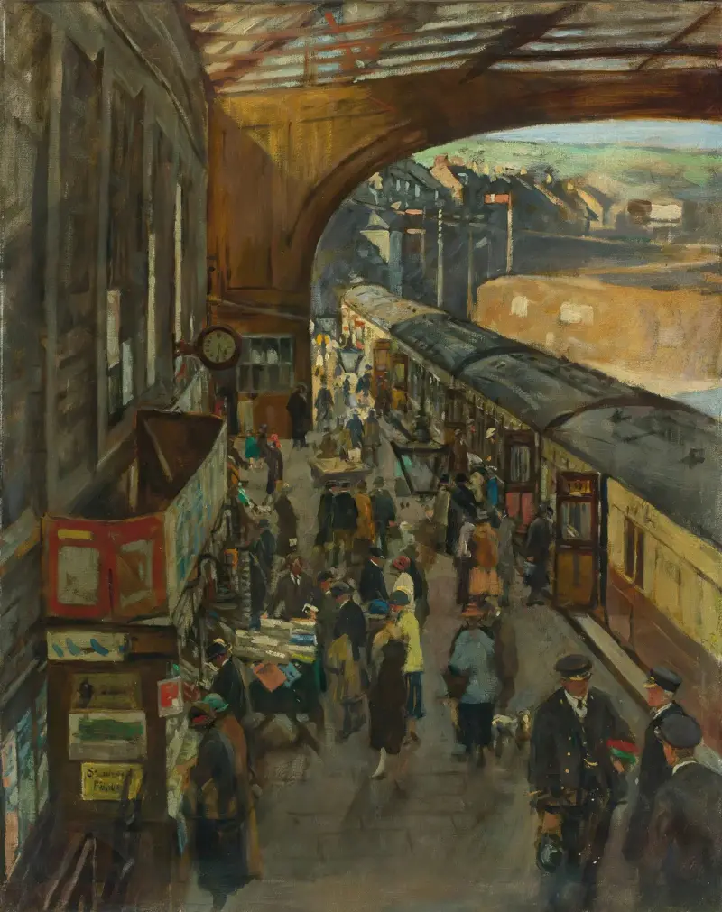 The Terminus, Penzance Station av Stanhope Alexander Forbes