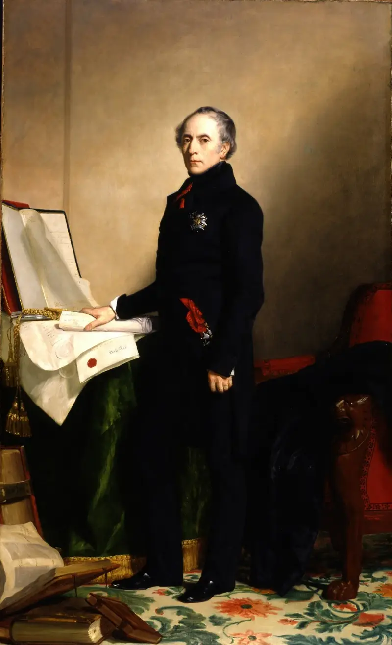 Francois Pierre Guillaume Guizot av George Peter Alexander Healy