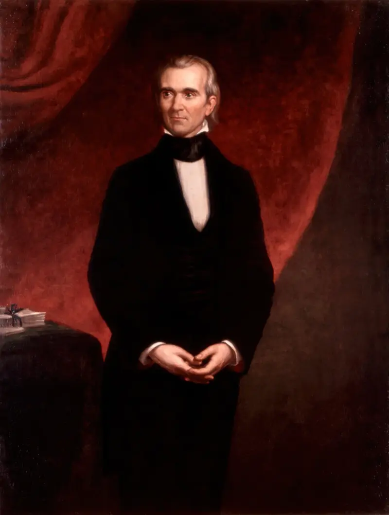 James Knox Polk, 1858 von George Peter Alexander Healy