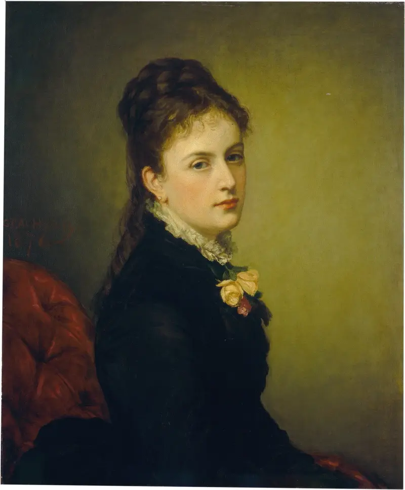 Roxana Atwater Wentworth av George Peter Alexander Healy