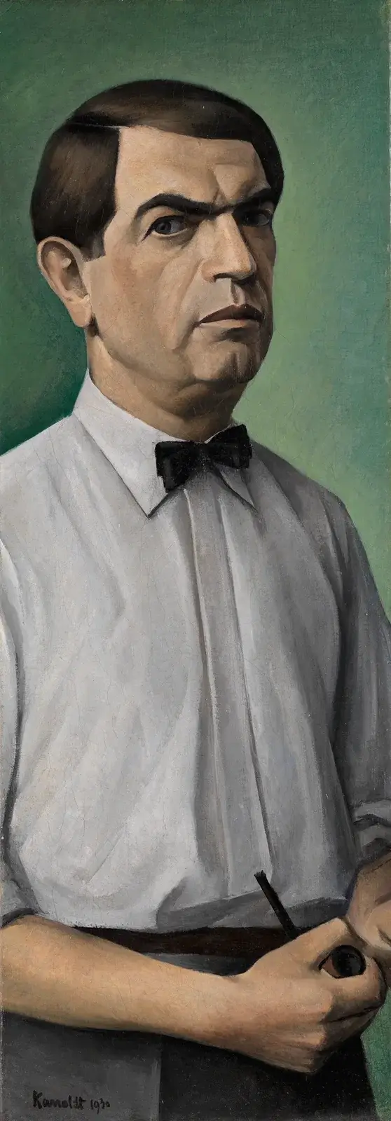 Autoportrét, 1930, Alexander Kanoldt