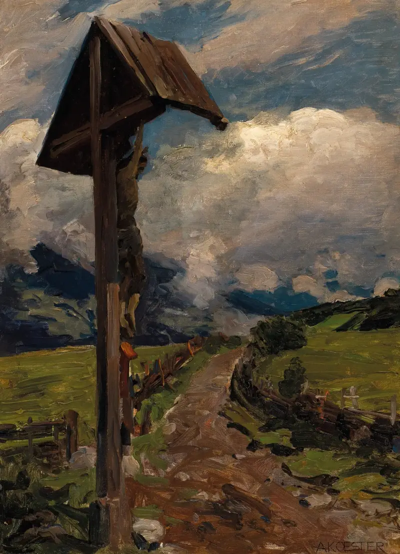 En vägkantshelgedom av Alexander Koester